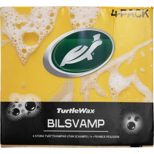 228 Turtle Wax Bilsvamp 4-pack