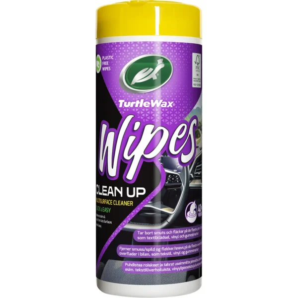 2352 Turtle Wax Wipes Clean-Up