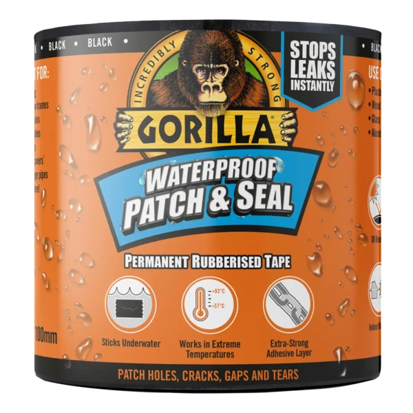 24650 - Gorilla waterproof Patch & Seal Black