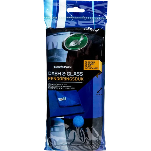 3237 Turtle Wax Dash & Glass Rengjøringsduk