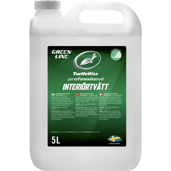 Turtle Wax Pro Greenline Interiortvatt