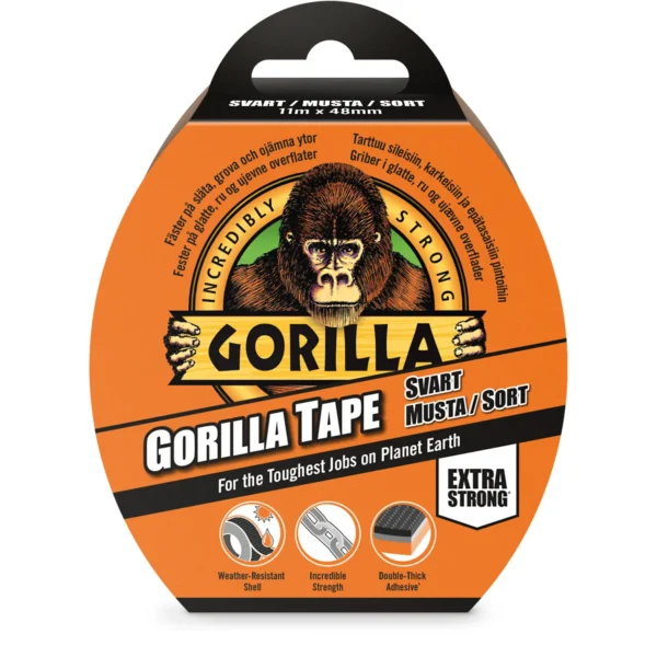gorilla-tape-svart-11mx48mm