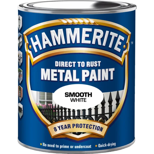 hammerite-glatt-finish-hvit-250-ml