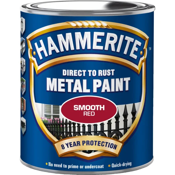 hammerite-glatt-finish-rod-750-ml