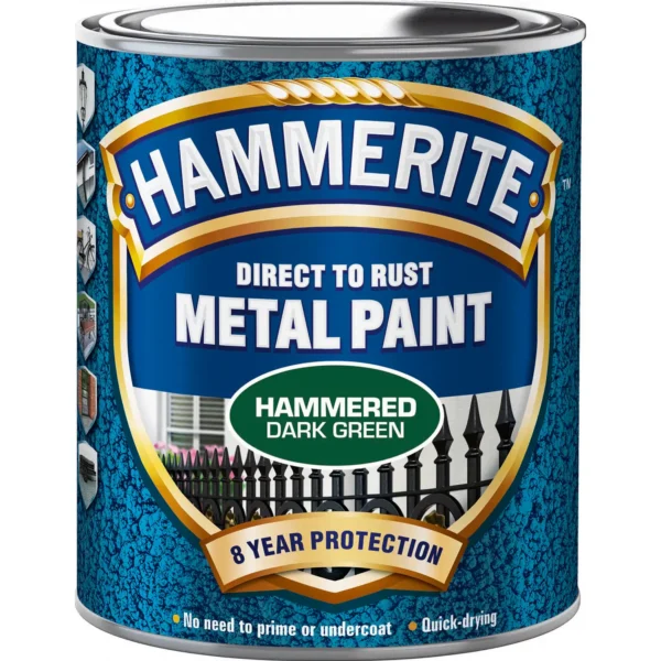 hammerite-hammerslag-mork-gronn-250ml